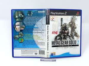 Metal Gear Solid 2 - Substance (ESP) (Carátula)