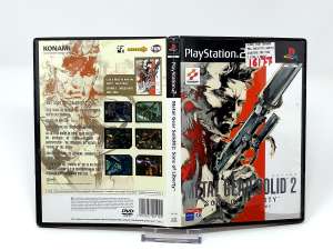Metal Gear Solid 2 - Sons of Liberty (Versión 1) (ESP) (Carátula) (Rebajado)