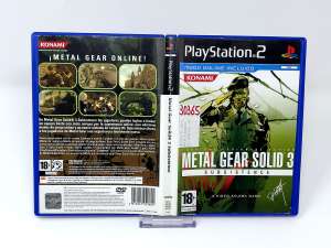 Metal Gear Solid 3 - Subsistence (ESP) (Carátula)