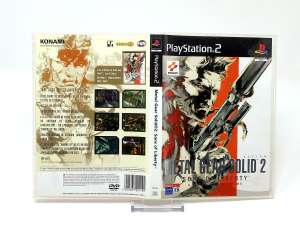 Metal Gear Solid 2: Sons of Liberty (ESP) (Carátula)