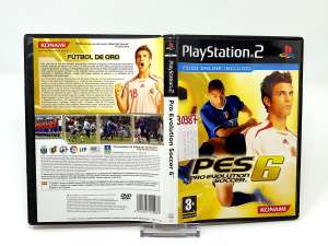 Pro Evolution Soccer 6 (ESP) (Carátula) (Rebajado)