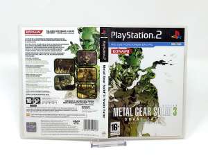 Metal Gear Solid 3: Snake Eater (ESP) (Carátula)