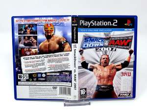 WWE SmackDown vs. Raw 2007 (ESP) (Carátula) (Rebajado)