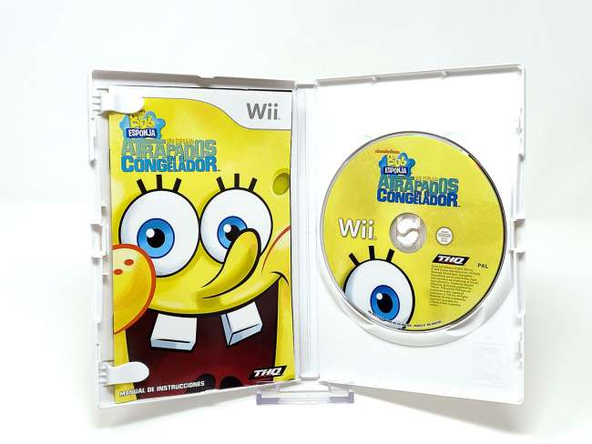exceso Asia flota Comprar Bob Esponja: Atrapados en el Congelador (ESP) - Juegos Wii - Retro  Zocoloco
