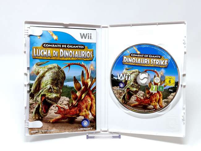 Comprar Combate de Gigantes - Lucha de Dinosaurios (ESP) - Juegos Wii -  Retro Zocoloco